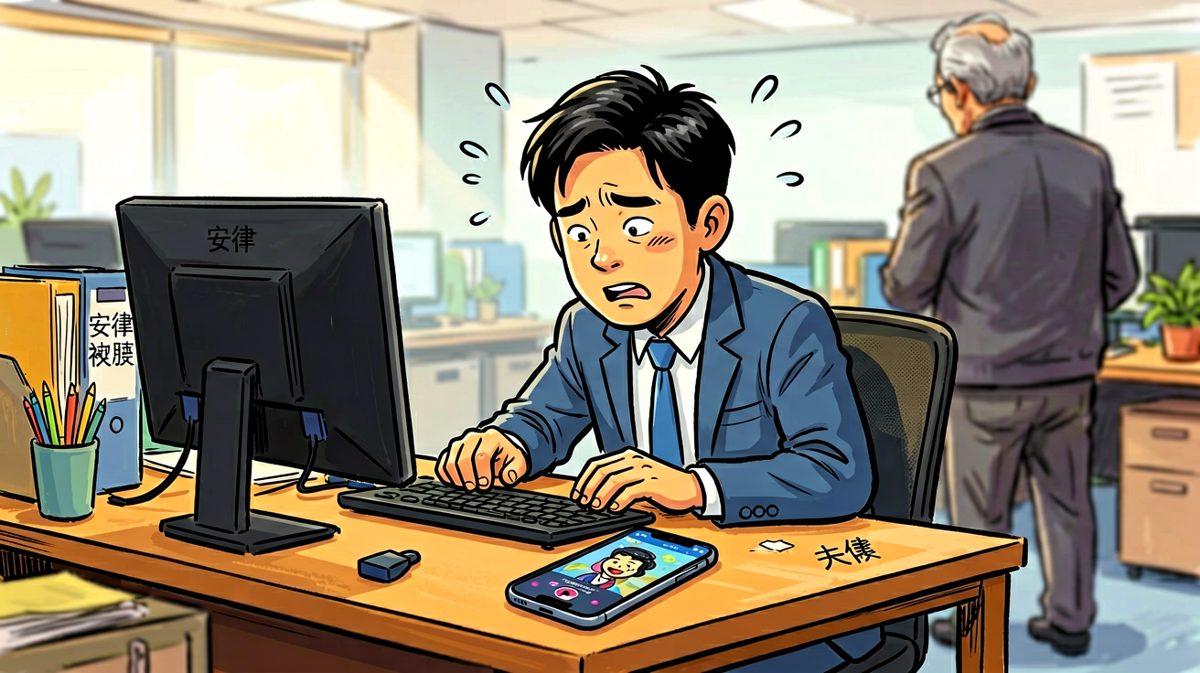 只要我摸鱼够快，老板就发现不了