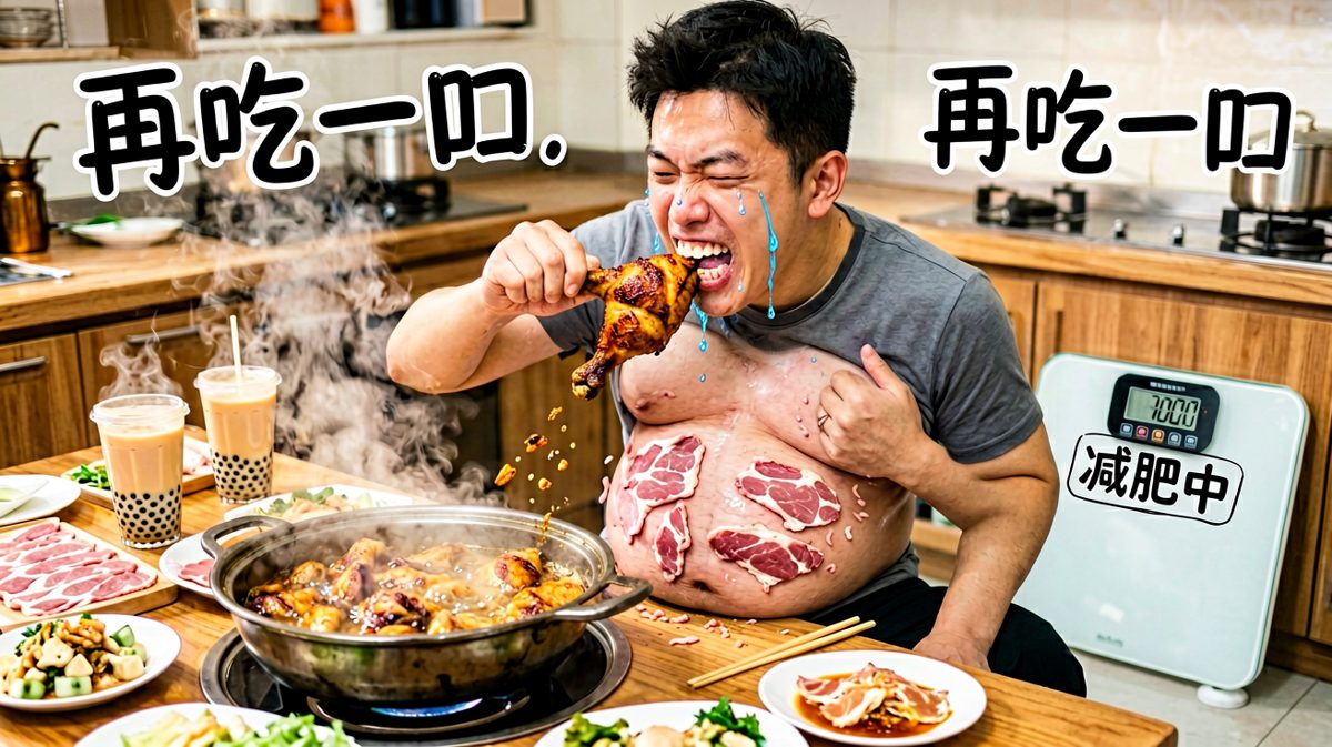 吃饱了才有力气减肥