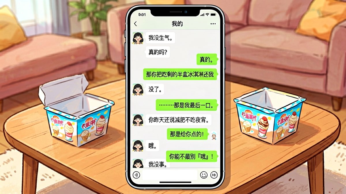 「我没生气」之后的连环暴击