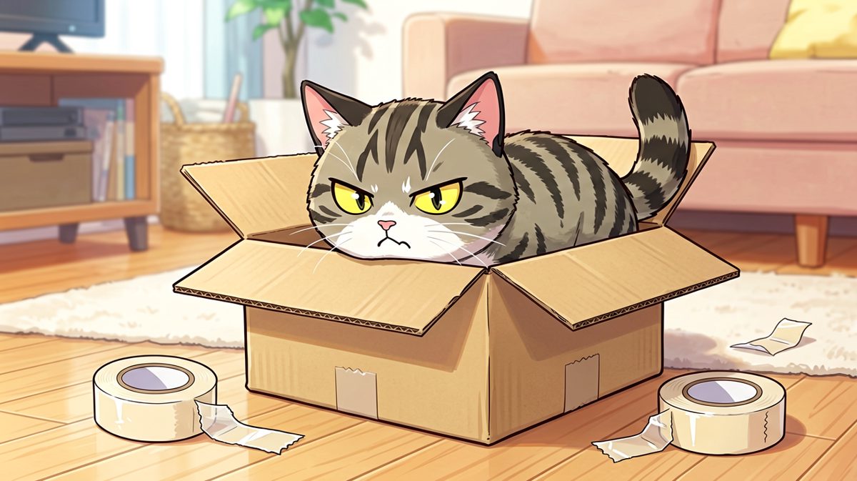 猫：只要我不动，我就没被卡住