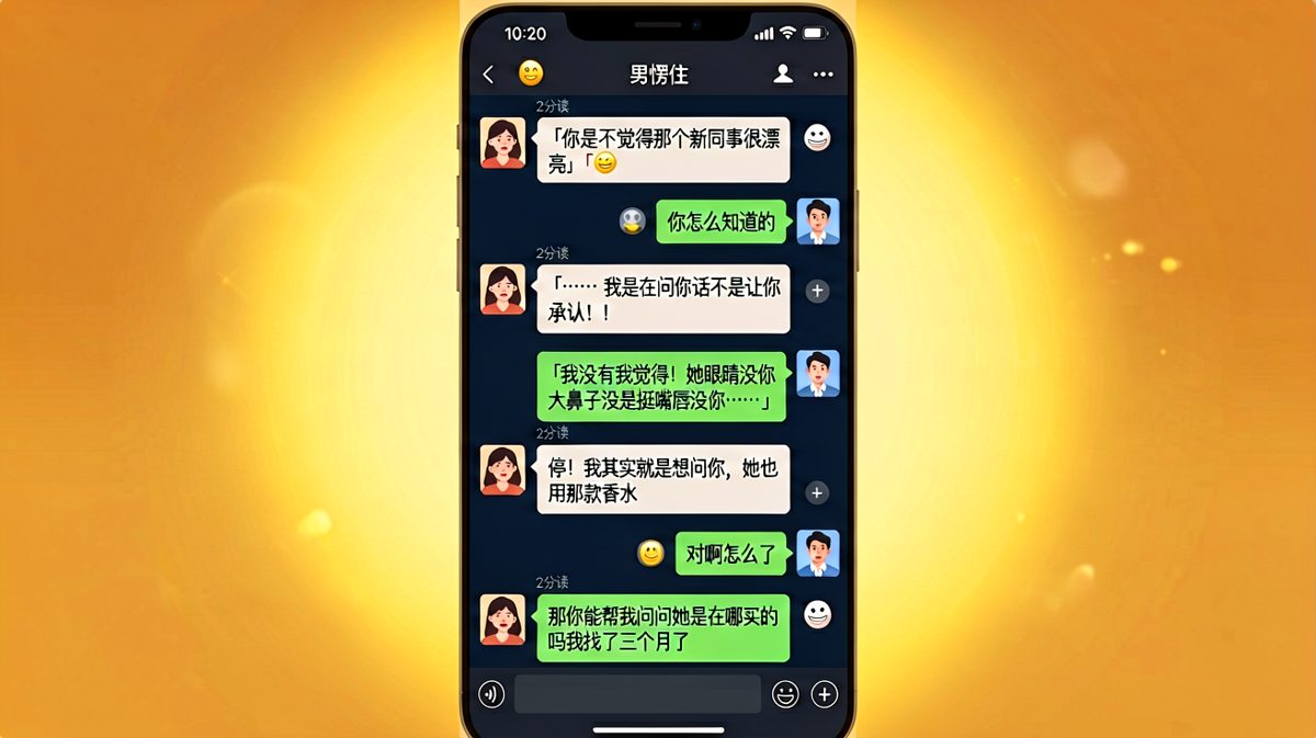 吃醋话题被香水需求硬生生拐跑