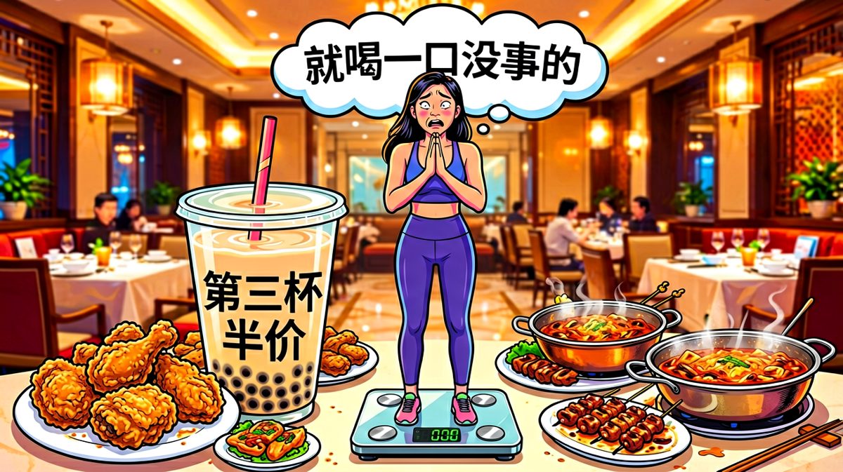 减肥计划的终极敌人：永远出现在最不对的时机的美食诱惑