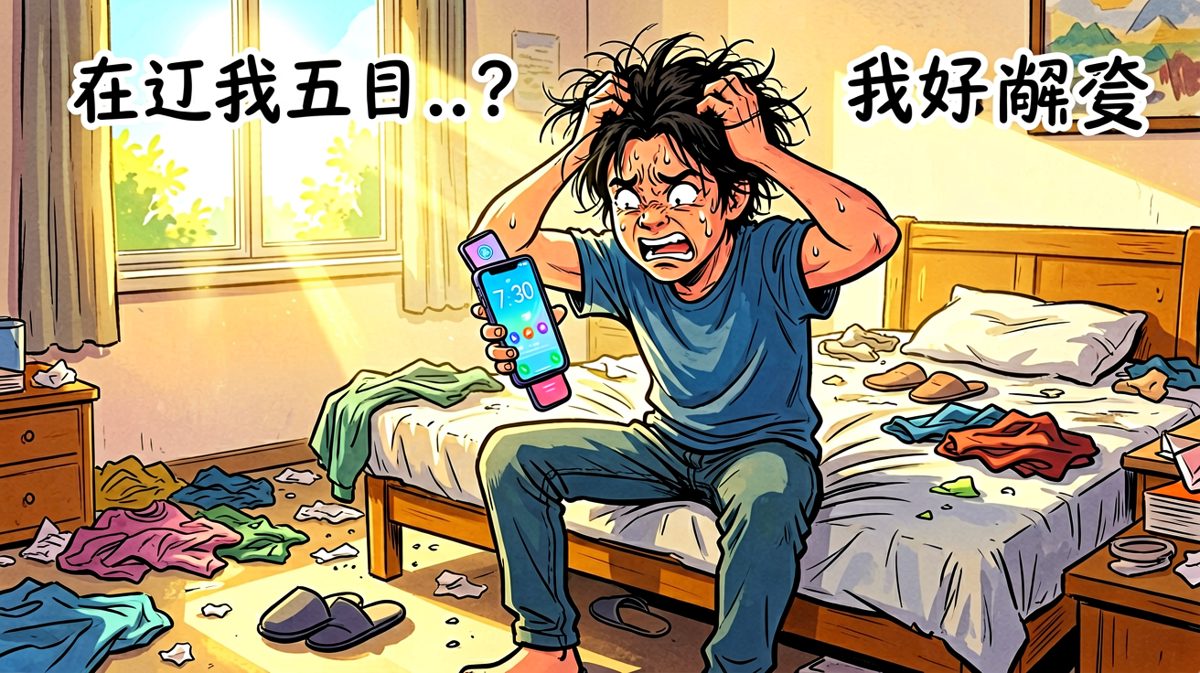 什么？已经七点半了！