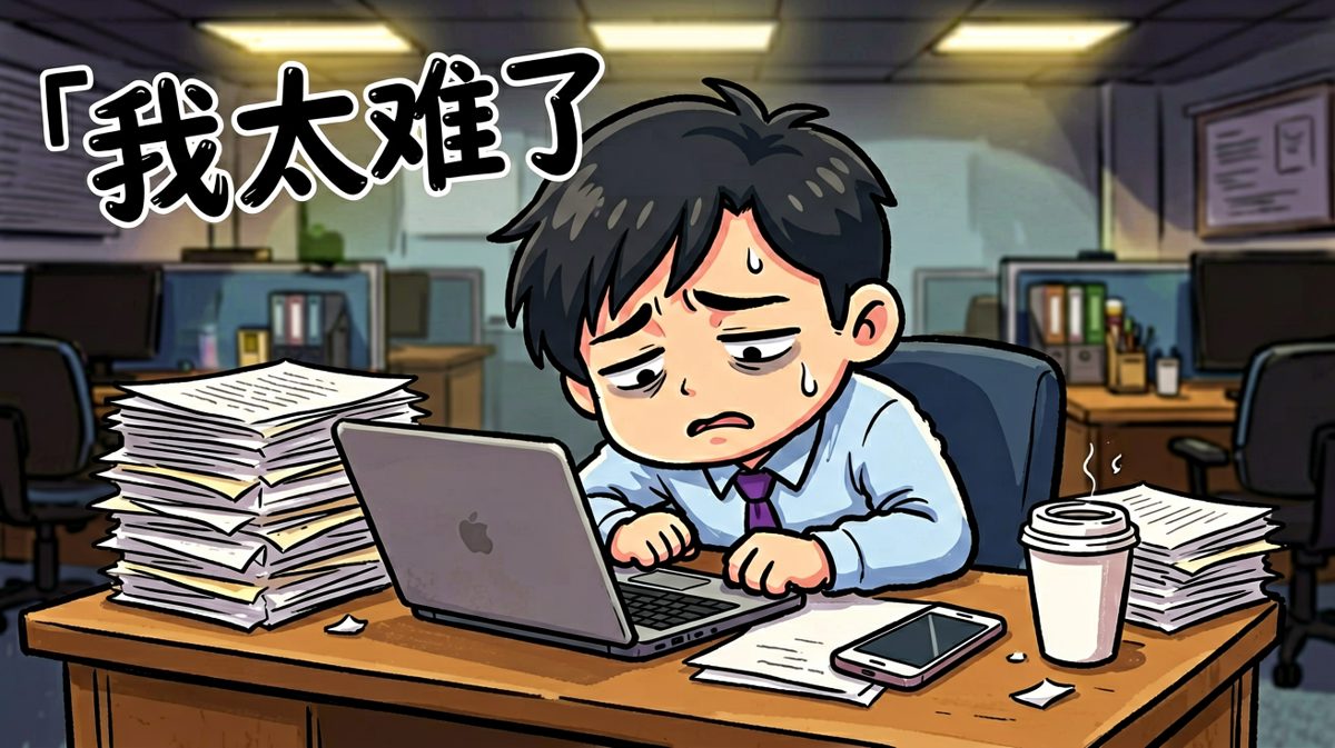 周一早晨的我，灵魂已离线