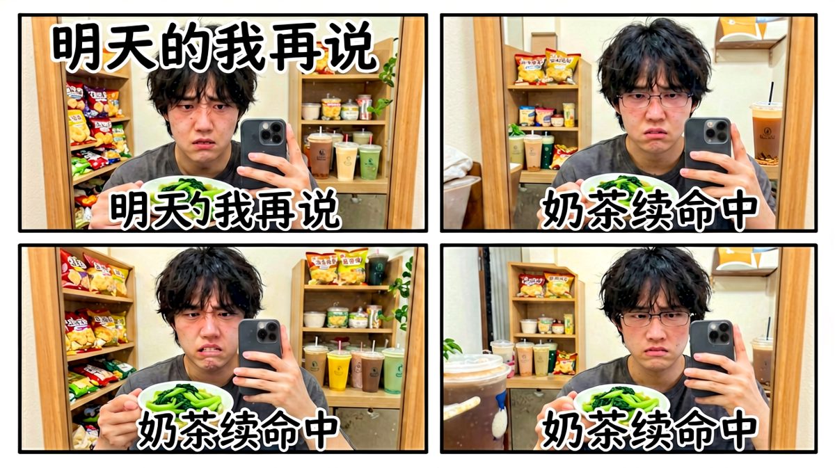 减肥嘛，明天再减