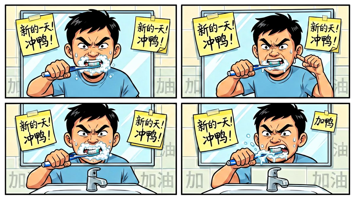 刷牙也要仪式感满满