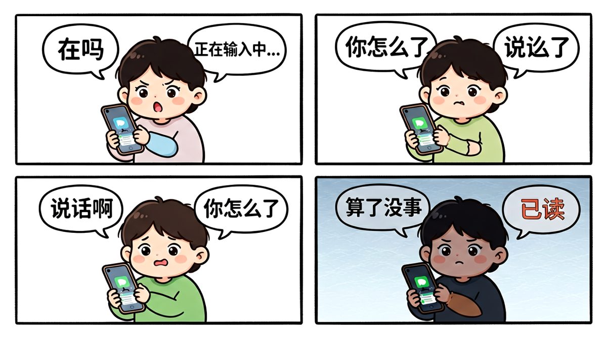 已读不回，是最无声的拒绝