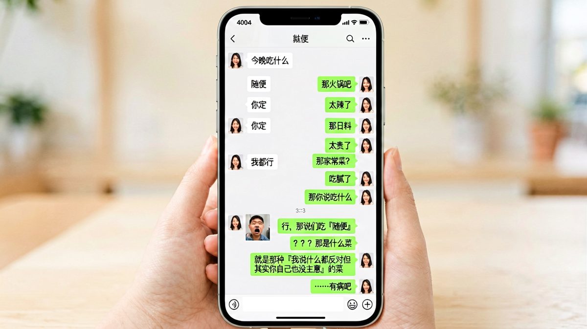 「随便」二字的终极反击