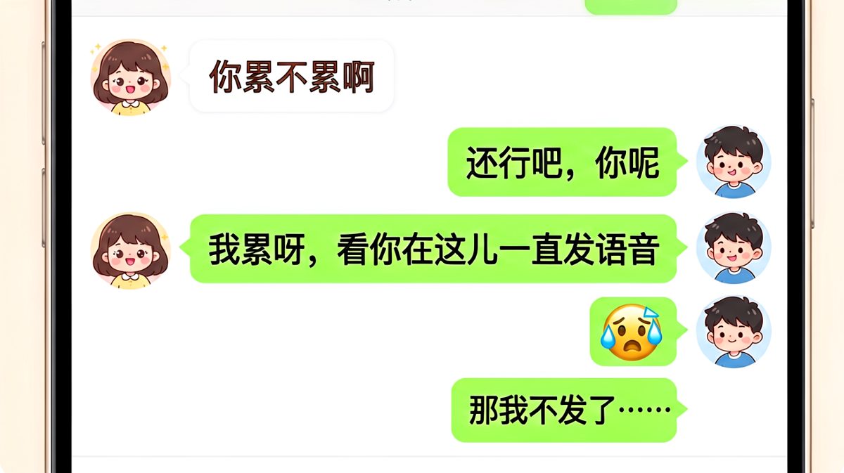 「你累不累」的终极反转，关心秒变吐槽。