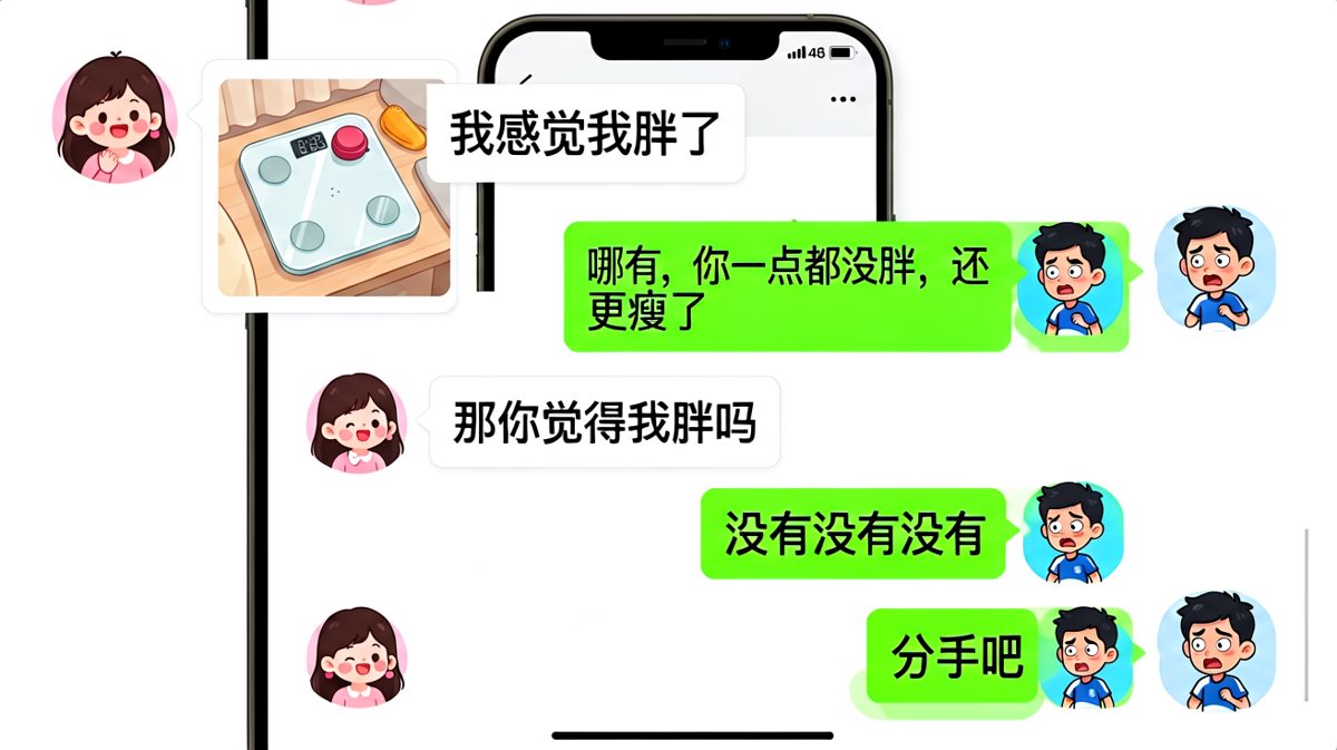 体重秤是一道送命题，答错直接出局。