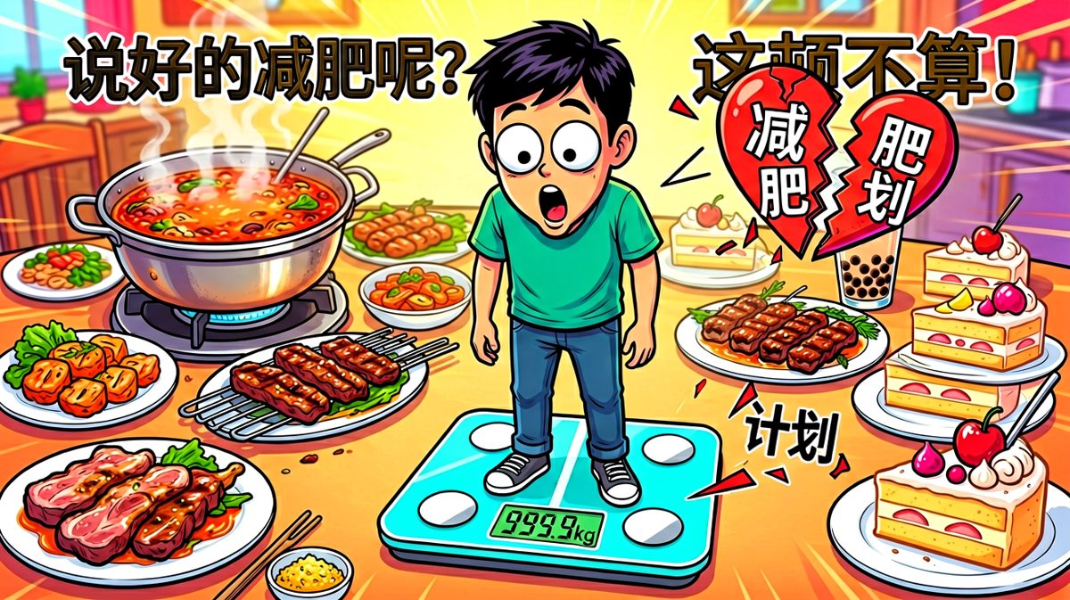 减肥？那是什么？我没听说过。