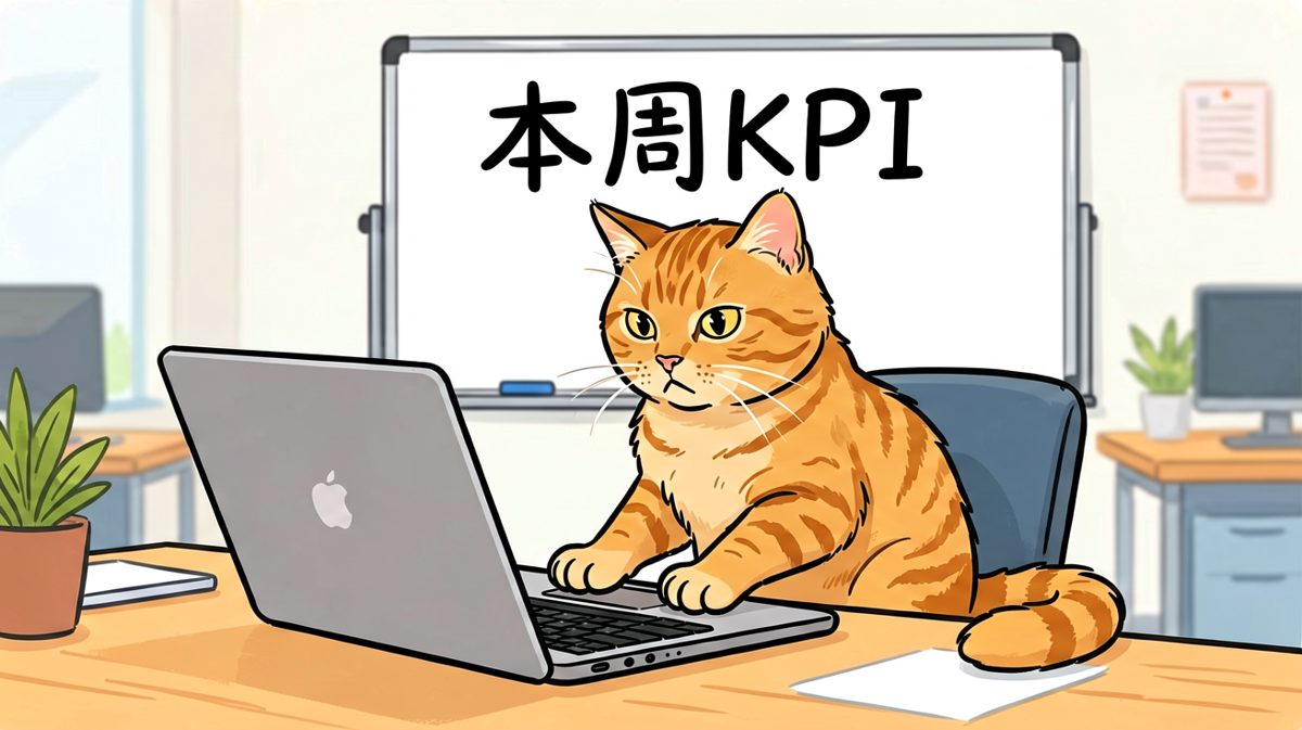 强打精神开始工作，假装自己是个合格的社畜。