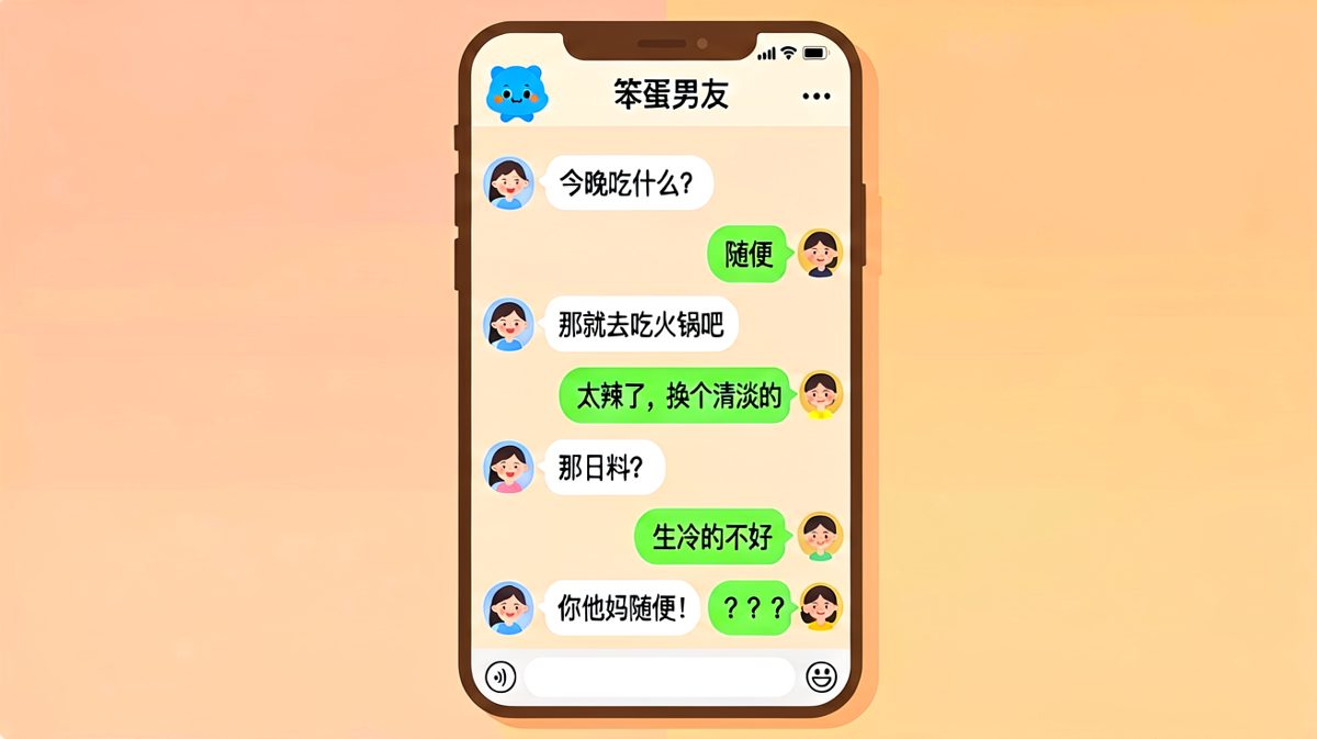 「随便」这个词，是情侣间最大的陷阱