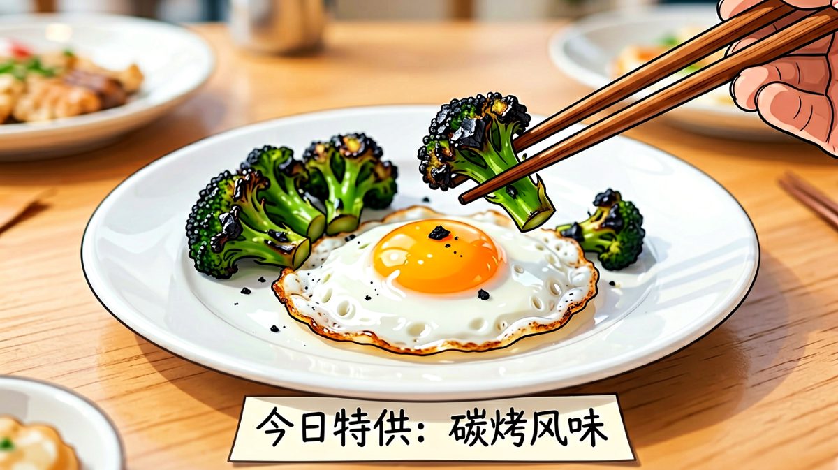 第三节：虽然卖相不太好……但好歹也是'碳烤风味'！强行端上桌