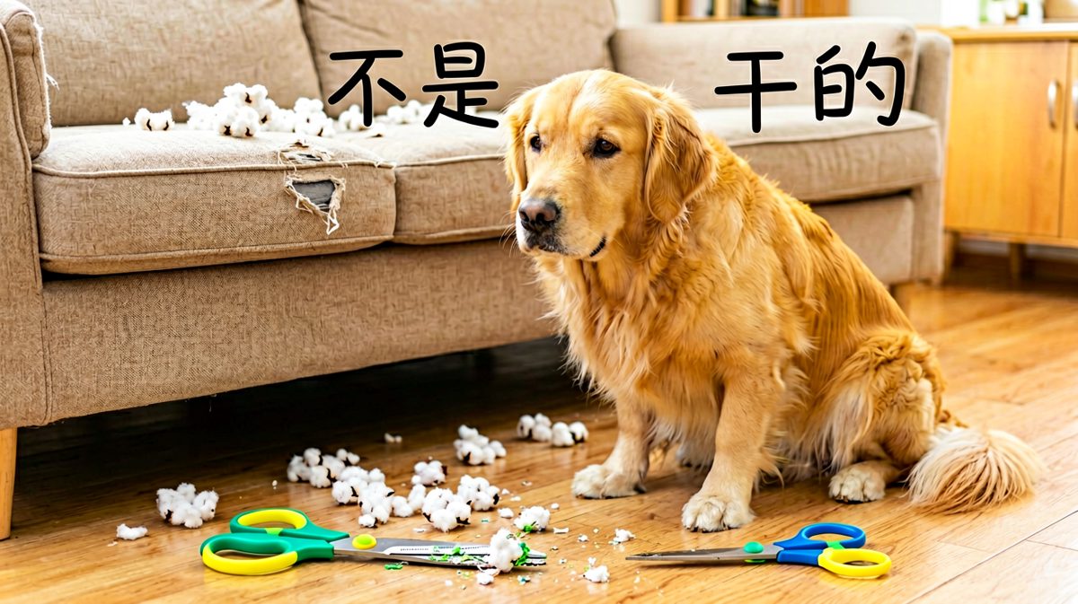 我什么都没说……你看我像做错事的狗吗？