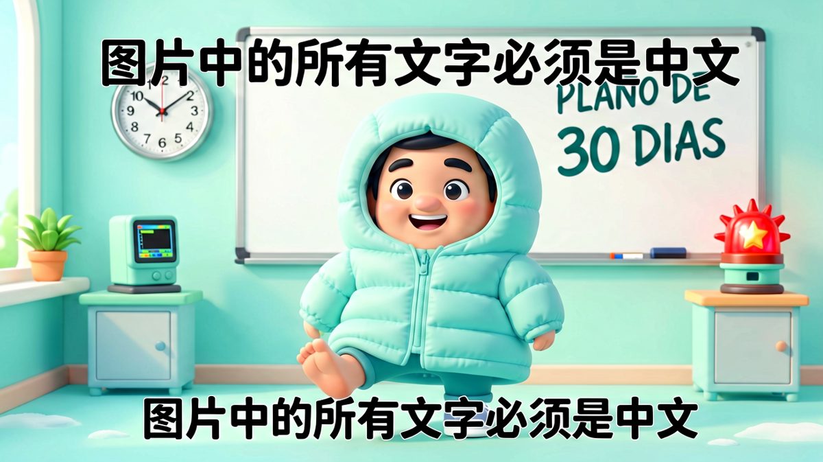 Plano de 30 dias: sobreviver até o despertador tocar de novo.