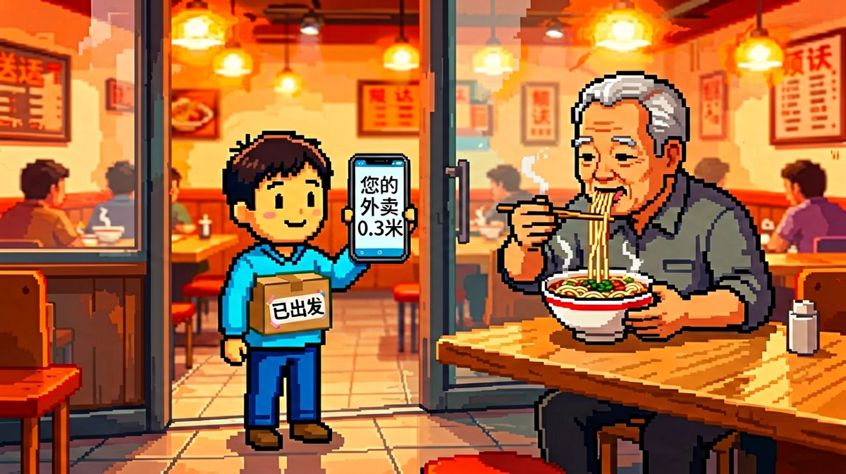 外卖小哥与商家的史诗级距离博弈