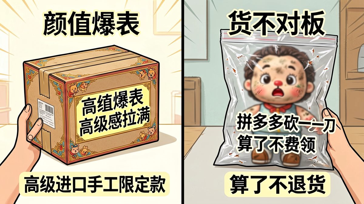 网购开箱的终极欺诈现场
