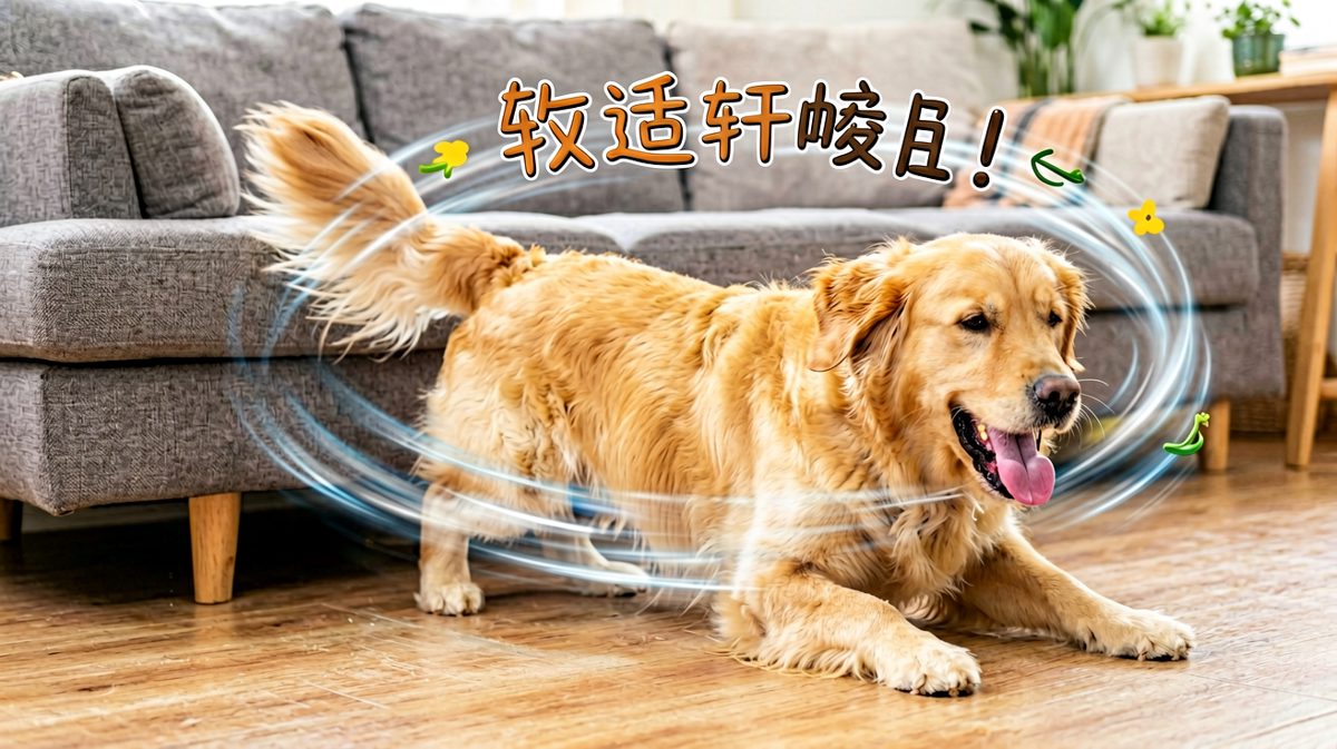 狗：谁在我耳边嗡嗡叫，哦原来是我自己的尾巴