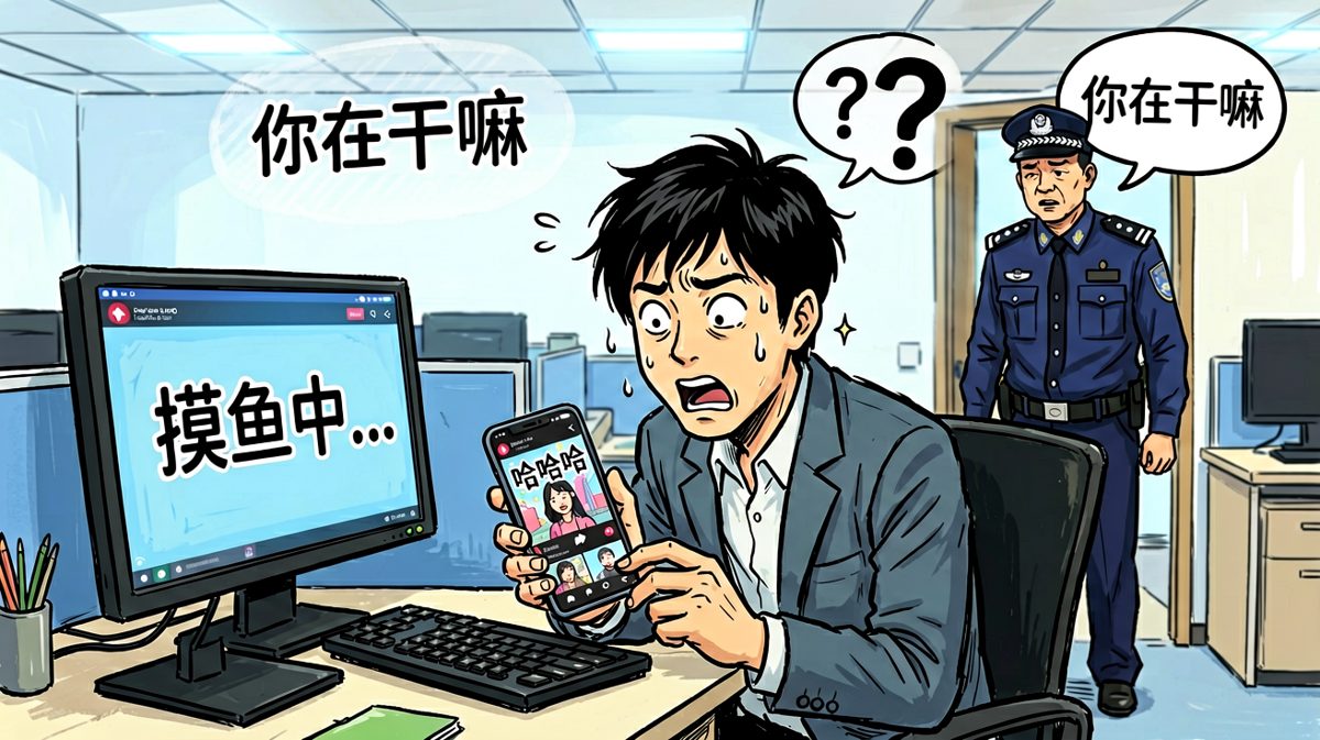 被抓包的瞬间，灵魂出窍