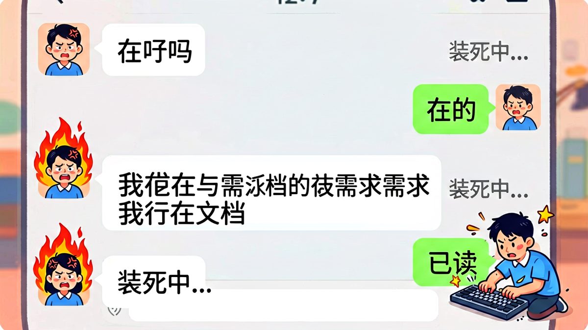 已读不回，是我的超能力