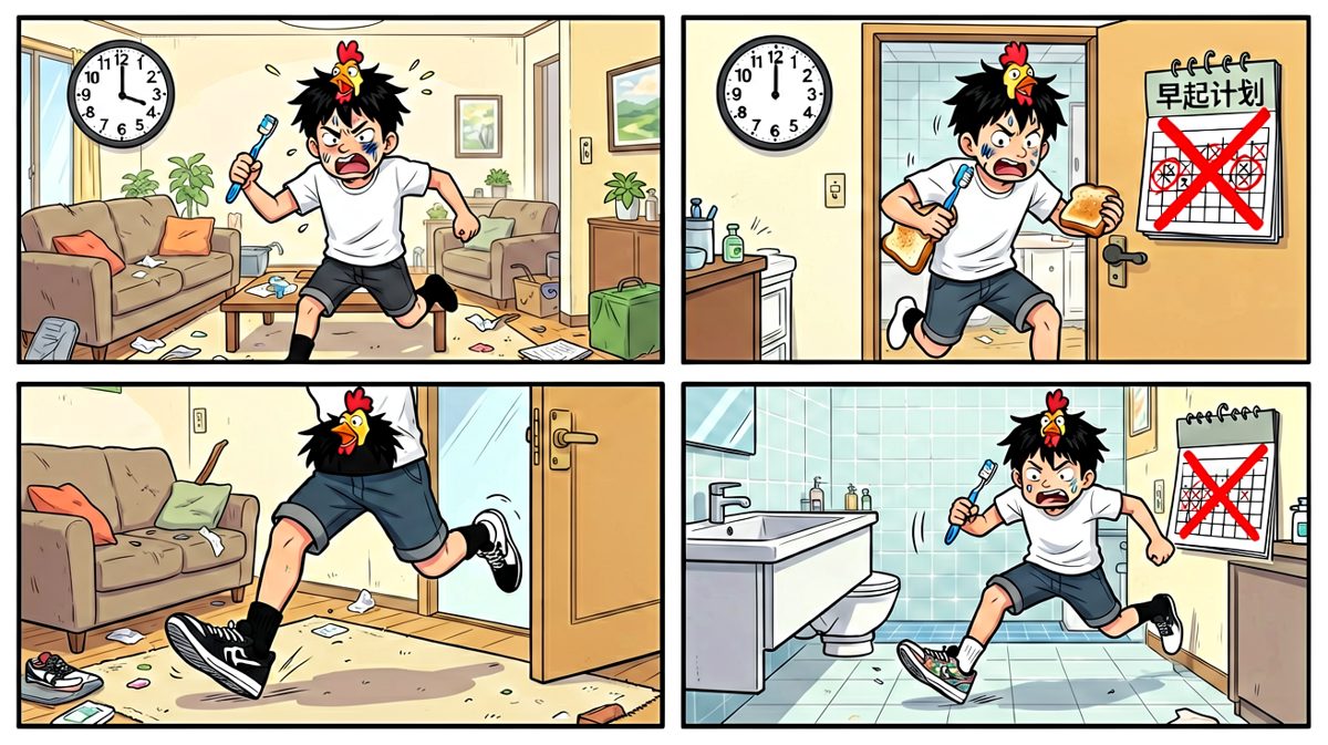 迟到的世界！