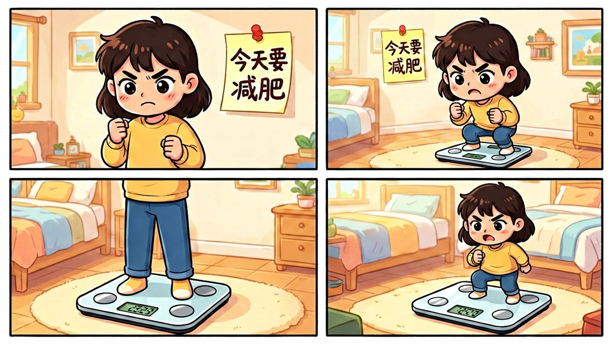立flag：今天开始减肥！