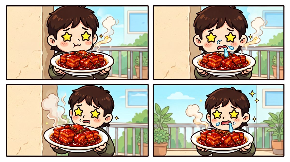 隔壁飘来的香味……