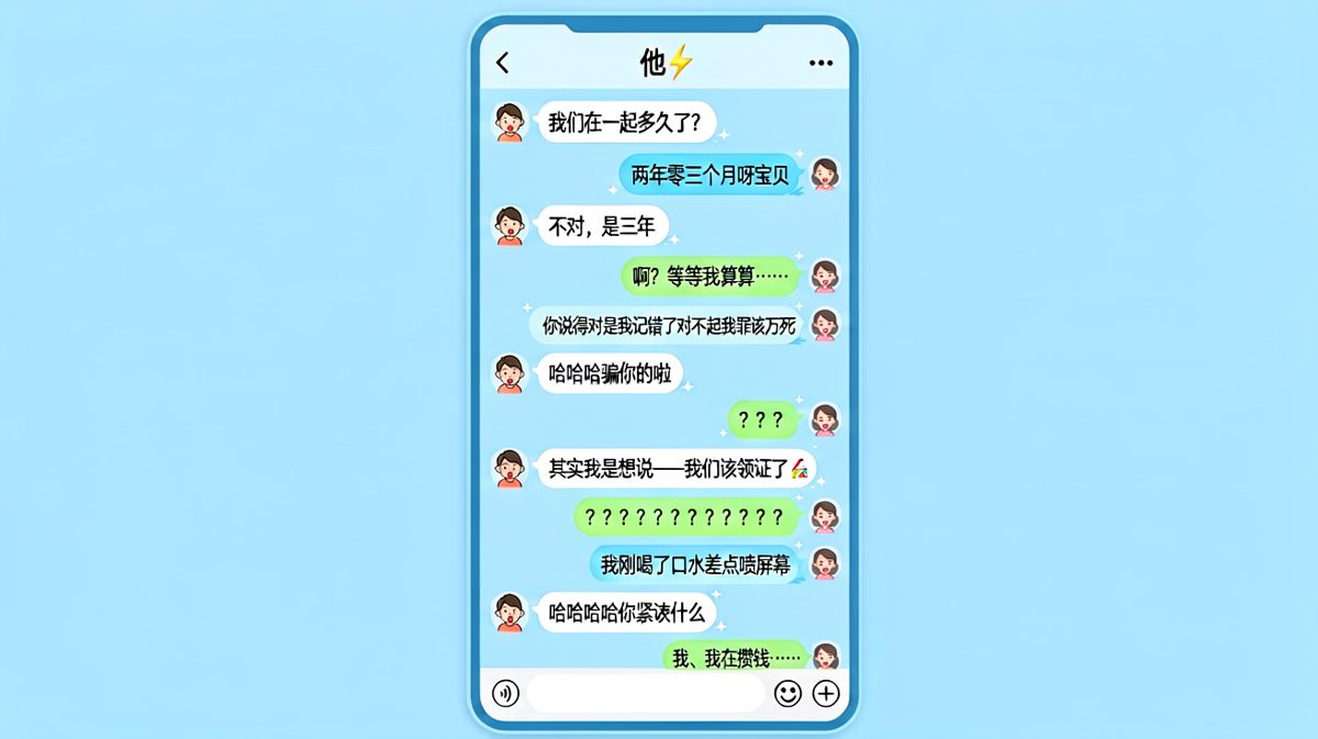 纪念日问答走向意外方向