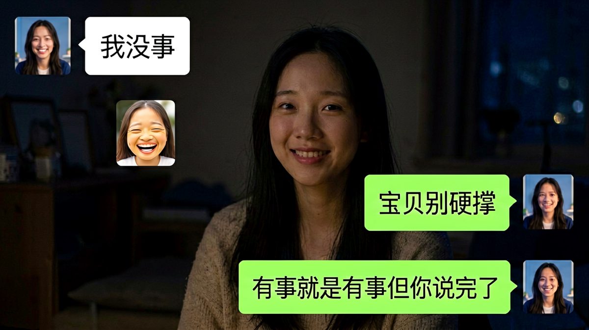 我没事=我很有事