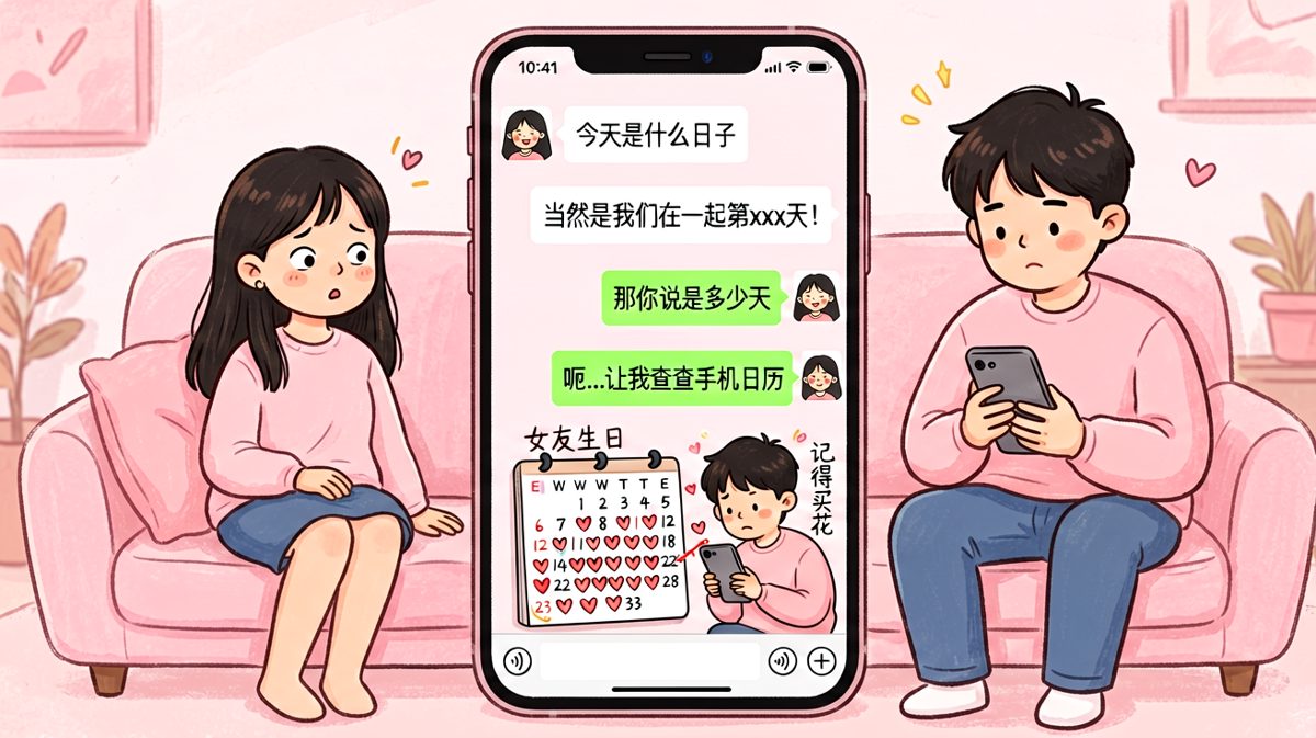 纪念日考验的笨拙求生记