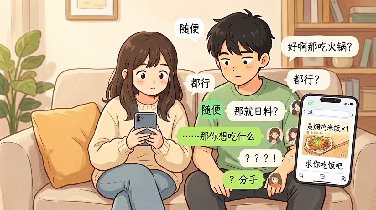 问吃什么永远是送命题