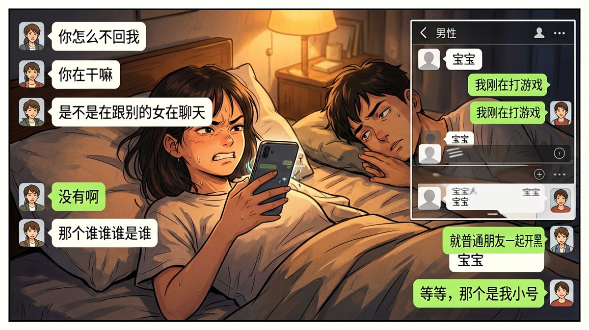小号暴露一切