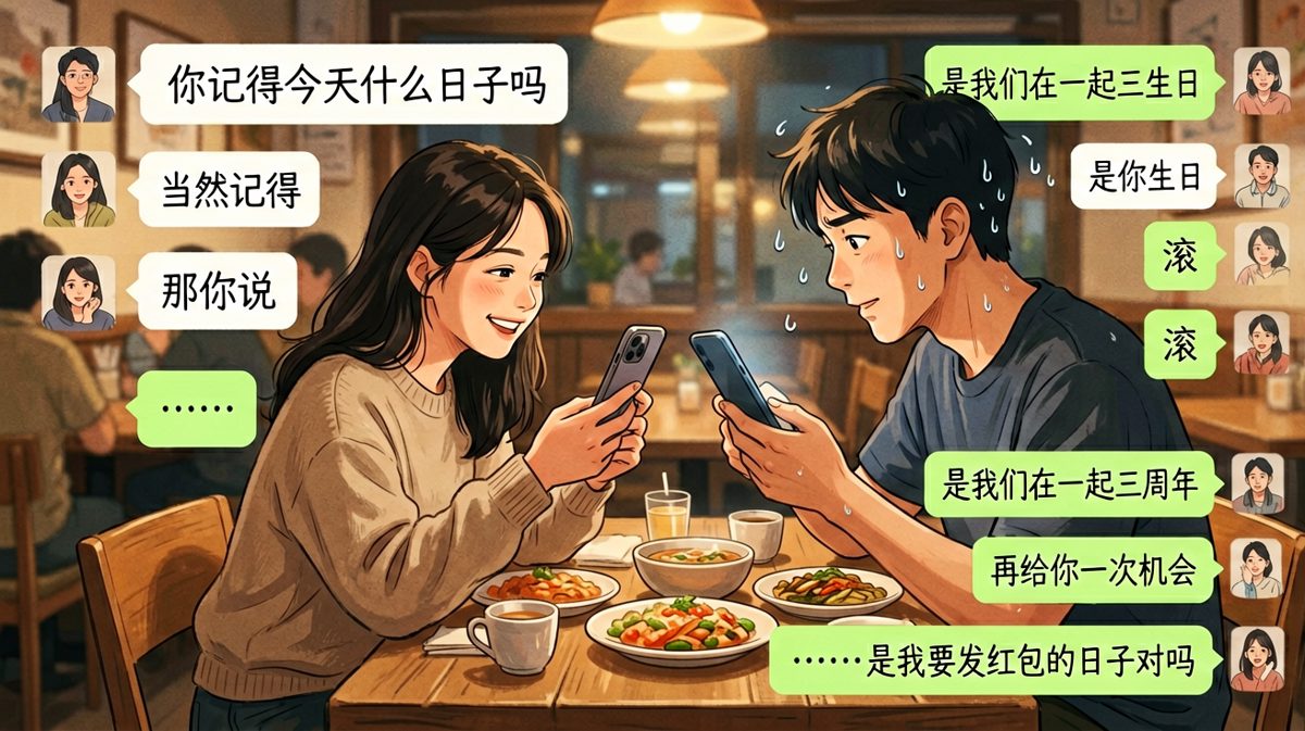 纪念日求生欲大考验