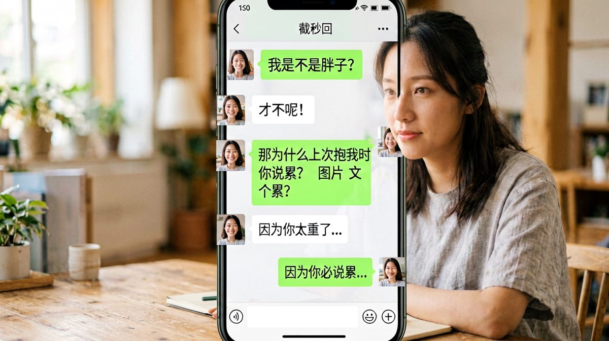 胖瘦话题的求生欲回答