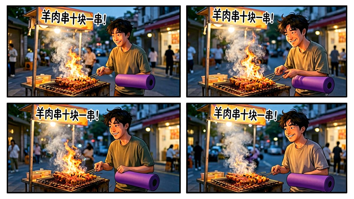 烧烤摊前的灵魂挣扎