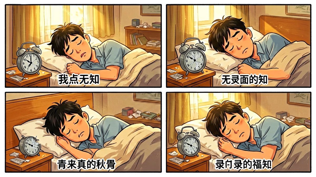 闹钟碎了，但梦还在继续