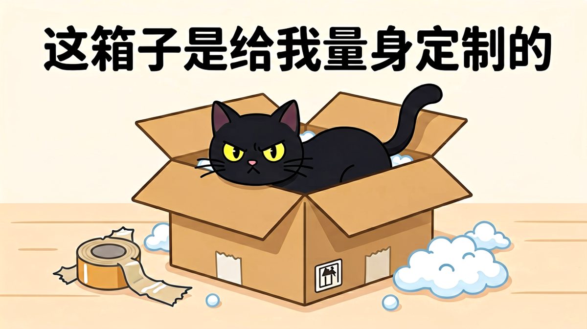 如果我不进去，箱子就是大的