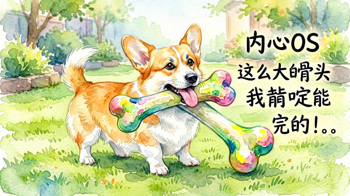 柯基的自信永远比它的嘴大