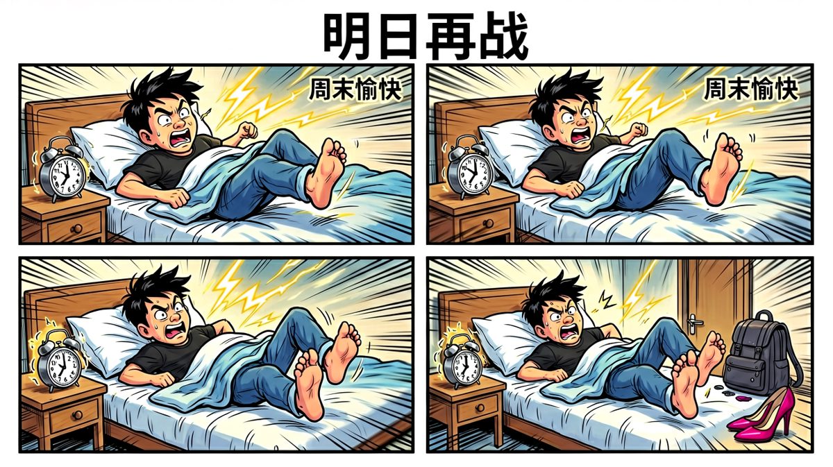 被窝才是永恒的归宿，晚安（早上版）。