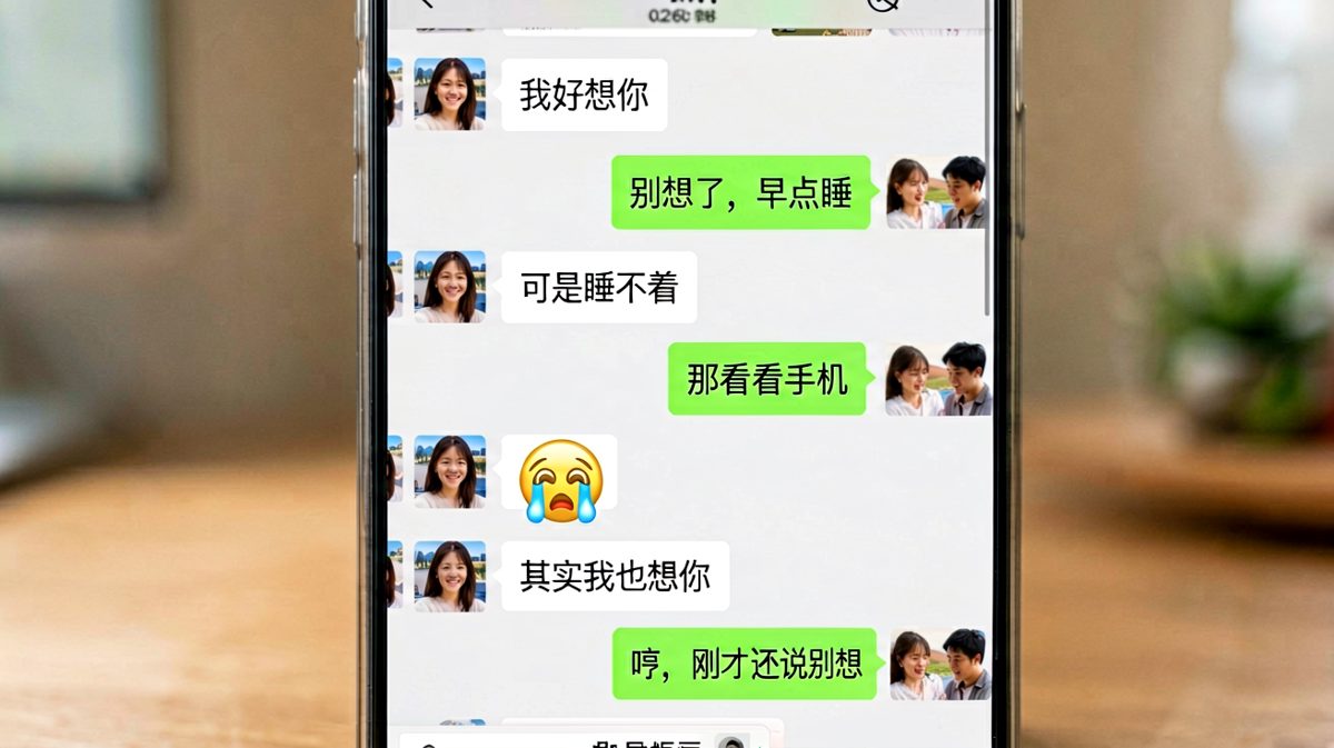 互相想念却口是心非的甜蜜反转