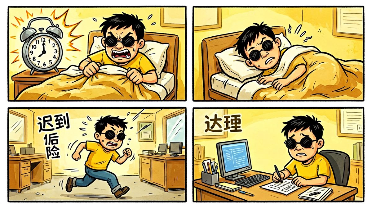 周一早上的我：和床进行了一场生死离别，最终床赢了