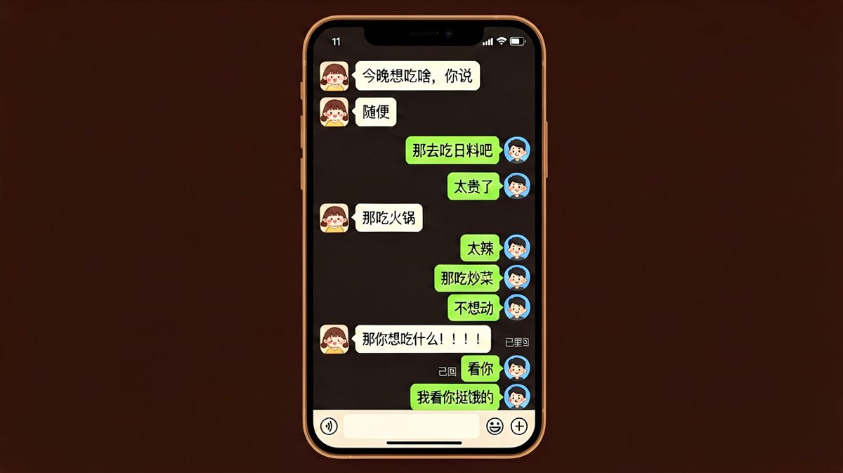 随便的终极挑战，男生最终沉默