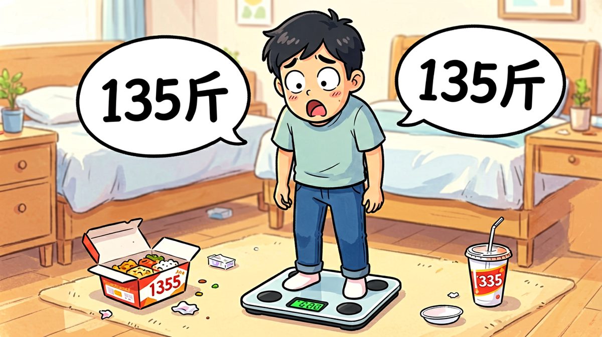 上秤那一刻，心碎的声音