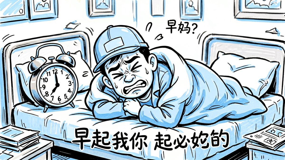 闹钟响了，但身体拒绝执行