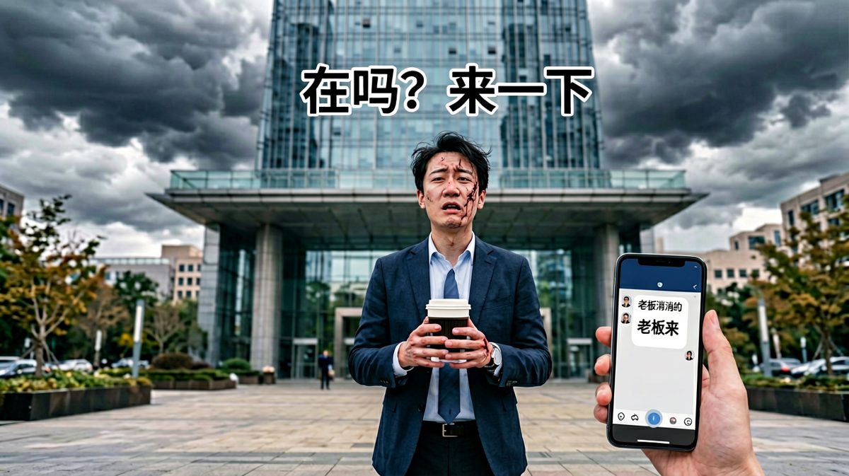 入职第一天，梦想瞬间破碎