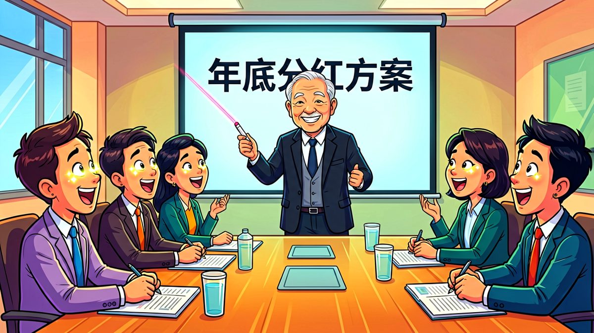 老板："今年大家都很辛苦，公司决定给大家发额外福利！" 员工们欢呼。老板："每人一张楼下便利店满二十减一的优惠券，有效期半年。"