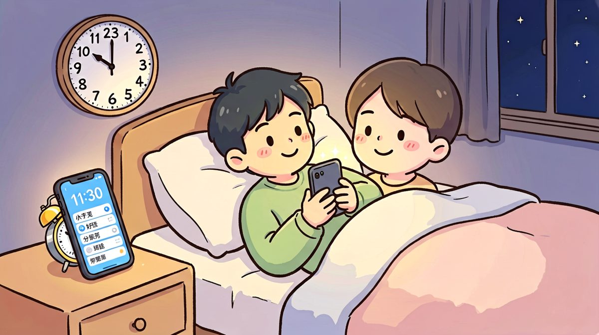 睡前信心满满：今晚一定早睡！