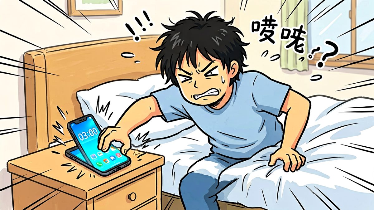 闭眼狂拍：别再响了！！
