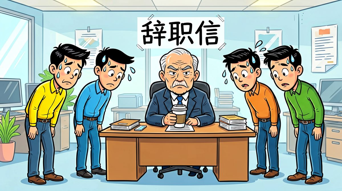 员工说要辞职，老板秒批，结果员工自己慌了